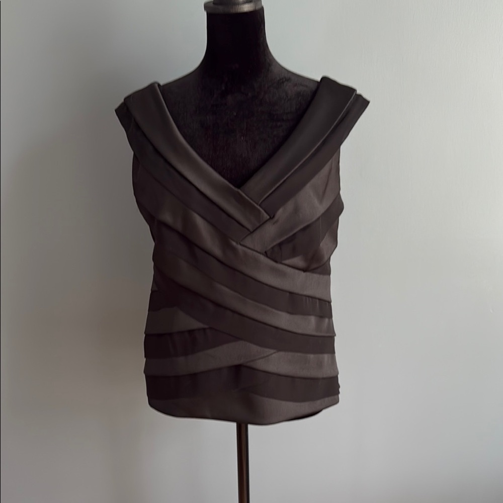 Dressbarn Black Fitted Top